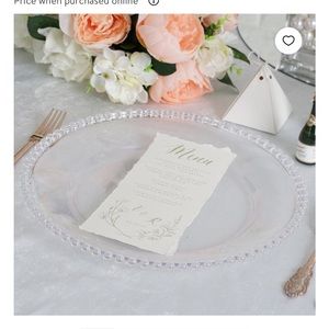 Plate chargers (43)
